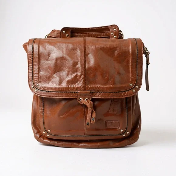 The Sak | Bags | The Sak Brown Leather Convertible Backpack  display picture 2